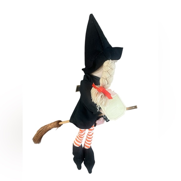 Vintage 1984 Piroette Doll by Applause Adorable Witch Doll with Braids and Broom - Picture 3 of 11